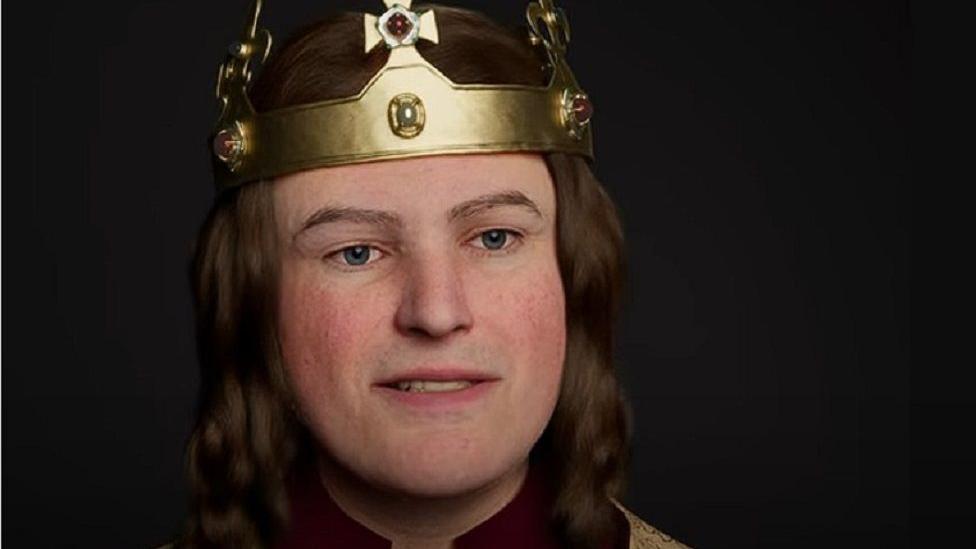 Digital recreation of King Richard III