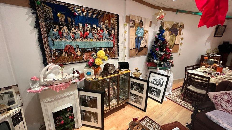 Sitting room items popular amongst people of Caribbean heritage living in Britain from 1948 onwards