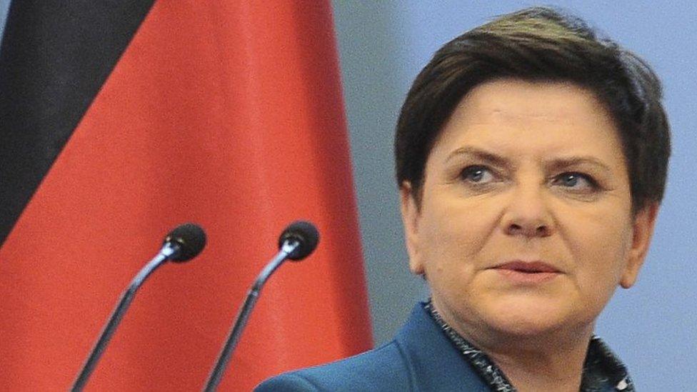 Polish Prime Minister Beata Szydlo. Photo: 7 February 2017