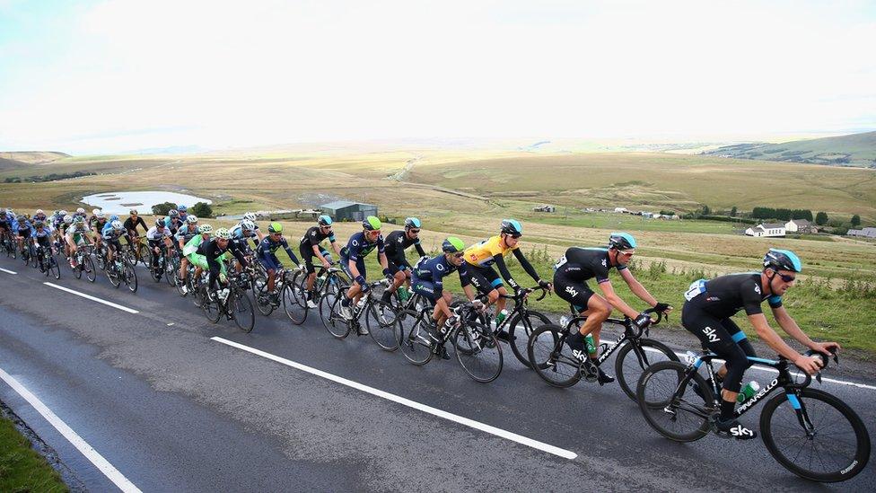 The Tour of Britain cycle race