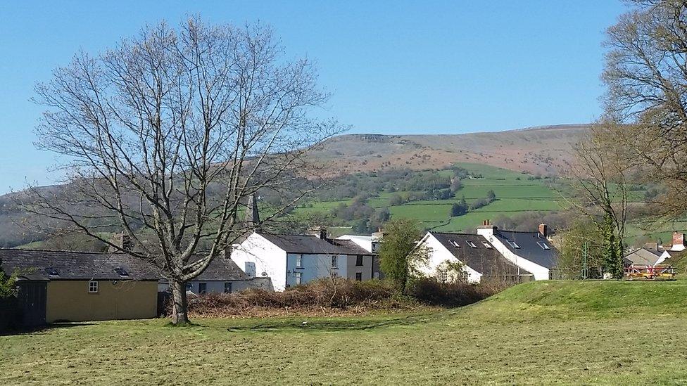 scenic view of the town