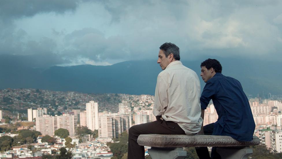 A still image from the Desde Alla film