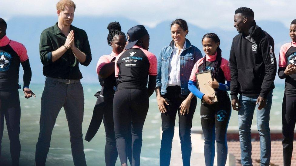 Megan-and-Harry-Monwabisi-Beach