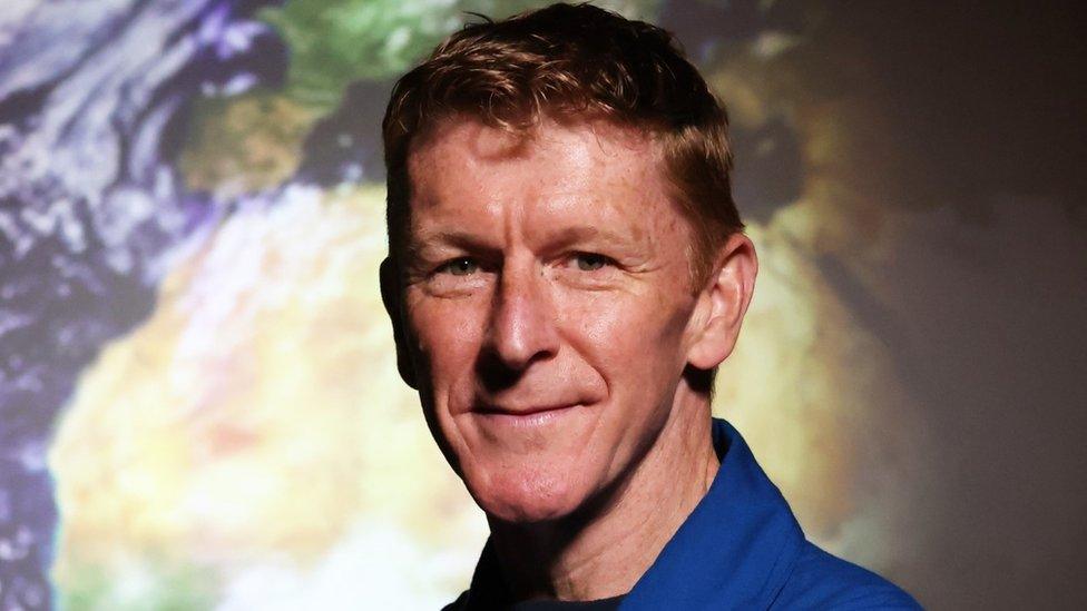 Astronaut Tim Peake