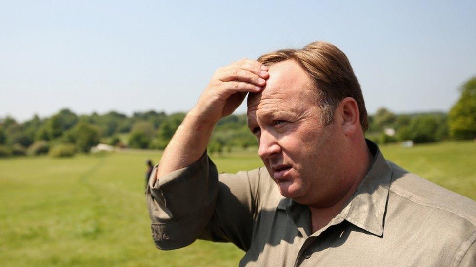 Infowars host Alex Jones