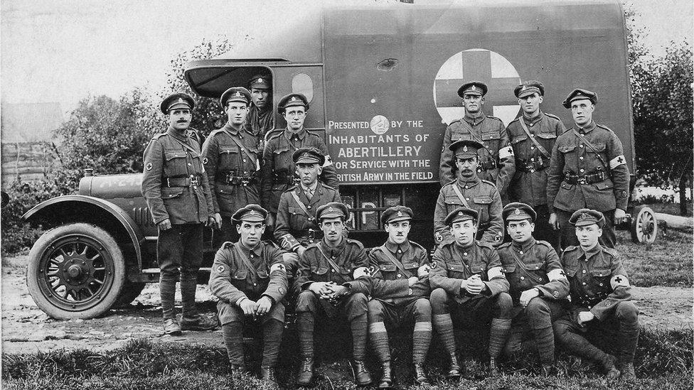 The unit was raised mainly from St John-trained men from across the south Wales coalfields – Amman, Garw, Ogmore Vale and Rhondda valleys and Gwent