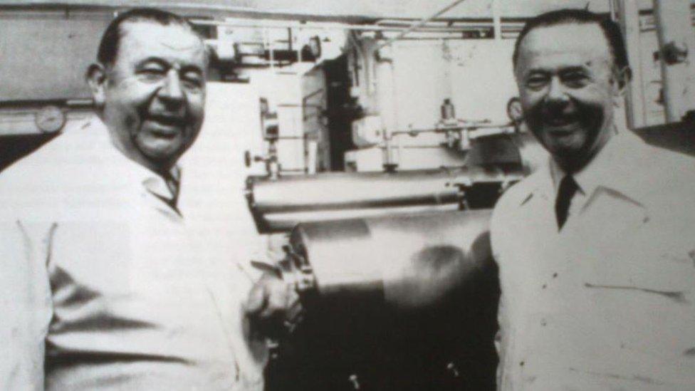 Ronnie and Chris Aldous - Christmas's sons