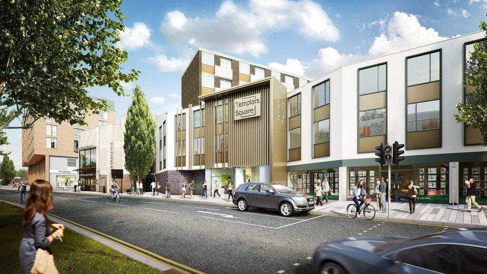 Templars Square development