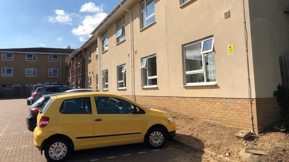 Grays Fair Court, a council residential care home off Dereham Road, New Costessey, near Norwich