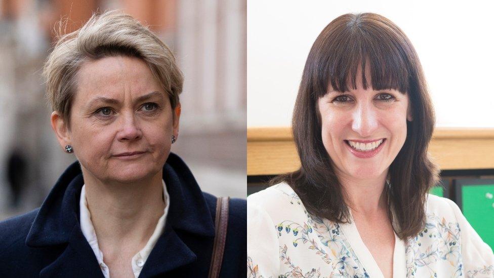 Yvette Cooper and Rachel Reeves