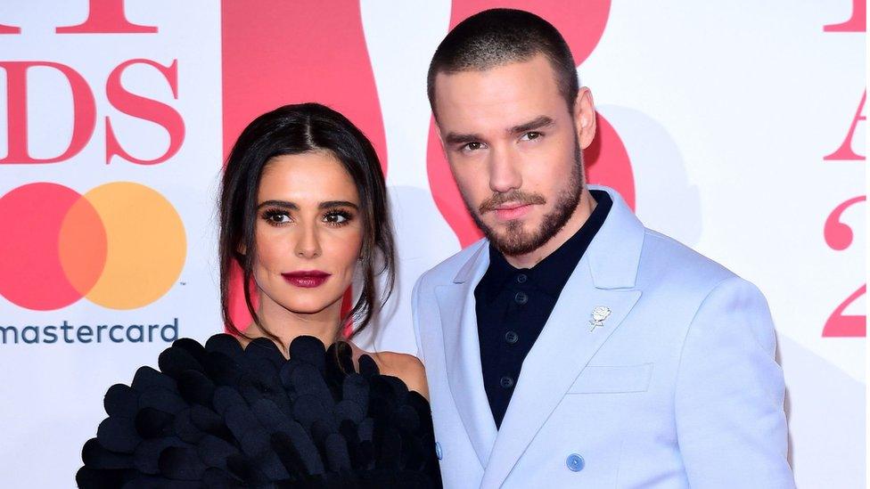 Cheryl and Liam Payne at the Brit Awards