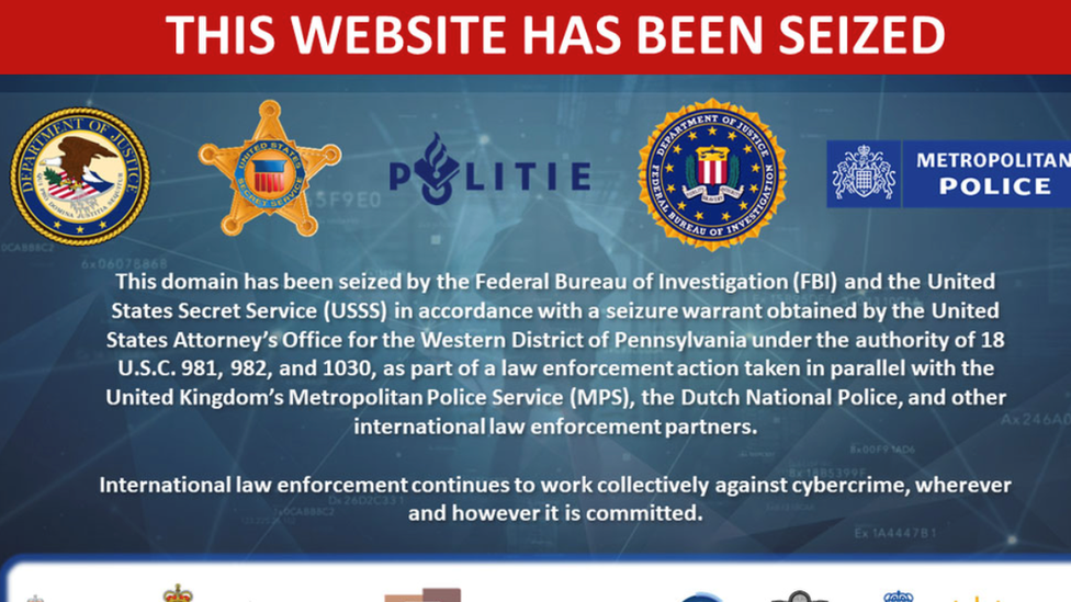 iSpoof website seizure notice