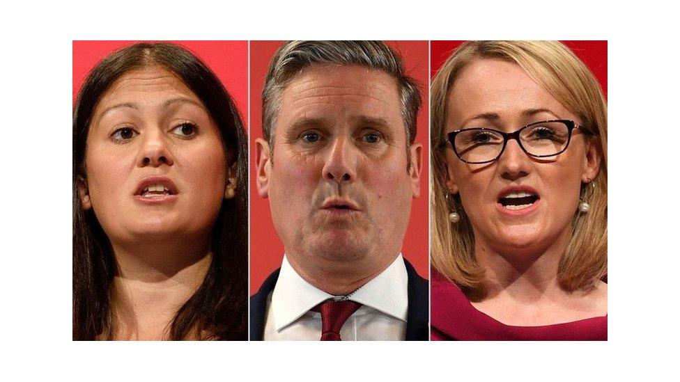 Labour leadership contenders