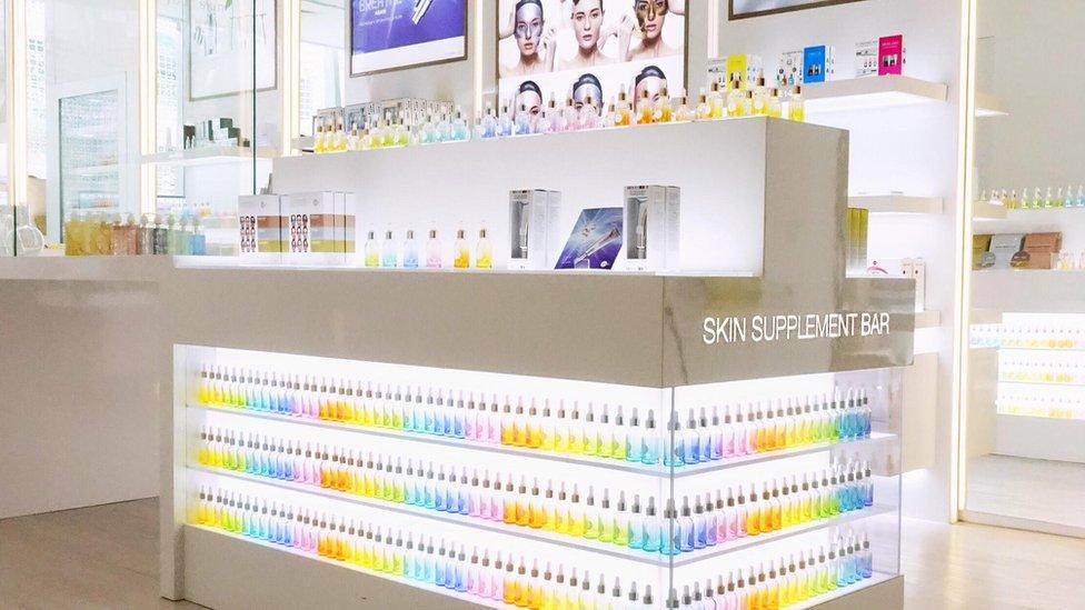 Skin Inc store in Singapore