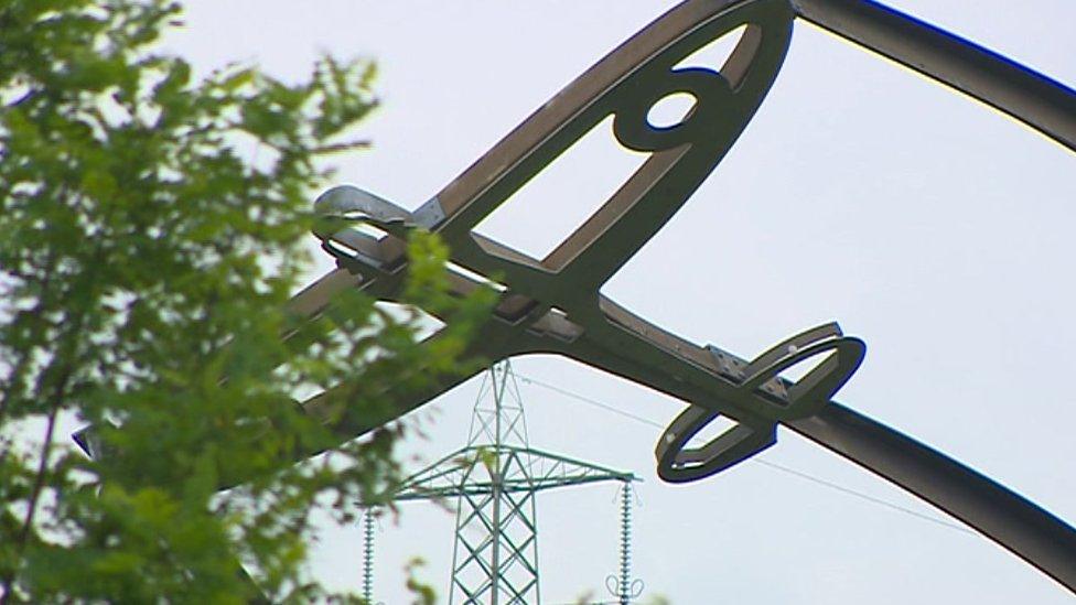 Statue celebrating Castle Bromwich's spitfire history