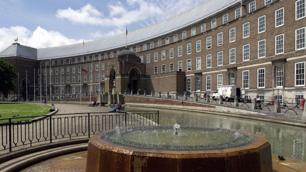 Exterior of Bristol City Council offices