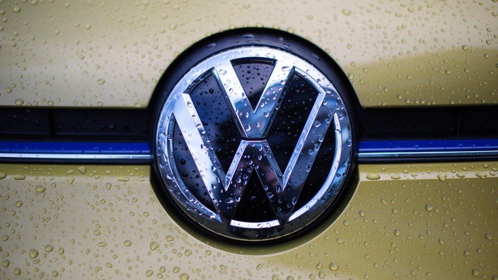 VW badge