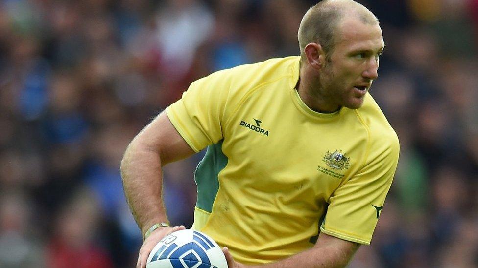 Australia's rugby sevens player James Stannard