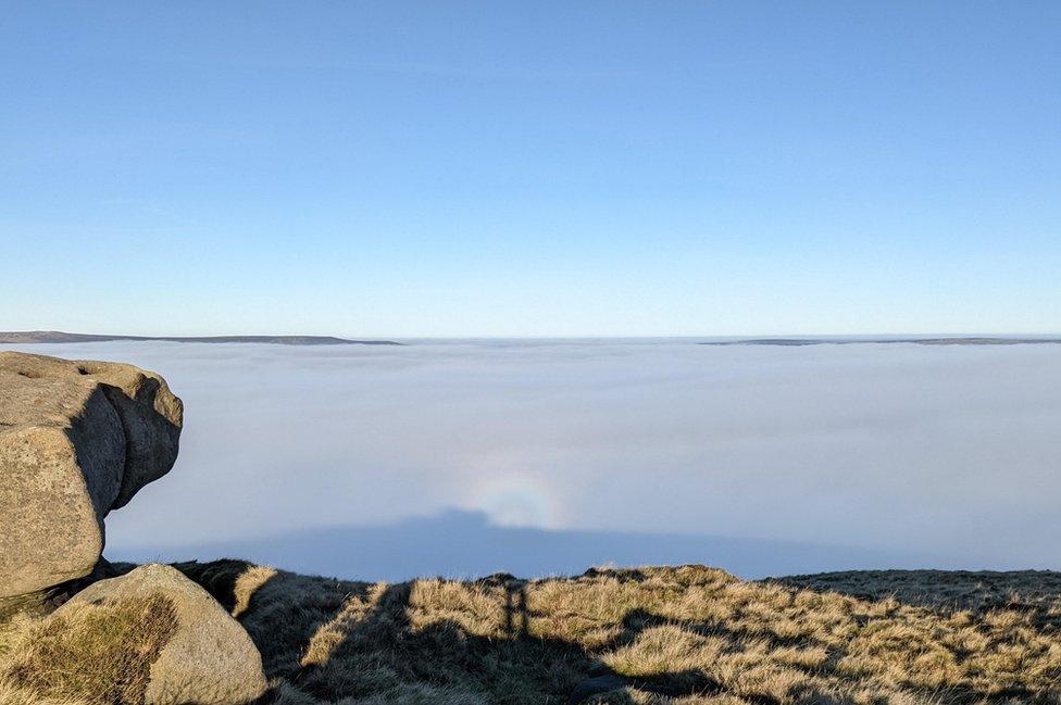 Cloud inversion Hathersage