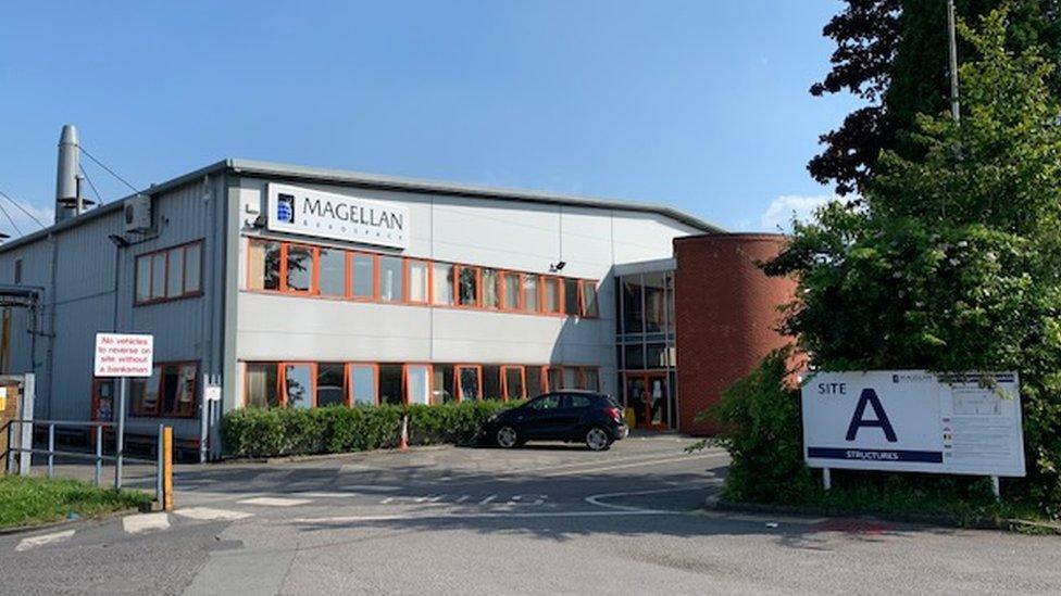 Magellan Aerospace in Wrexham