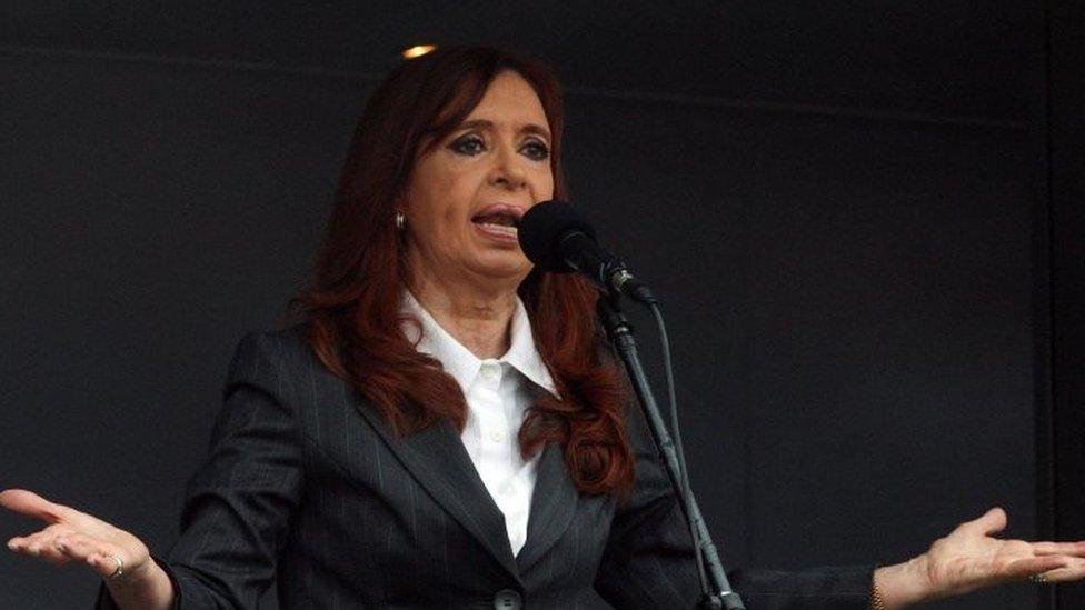 Former Argentine President Cristina Fernandez de Kirchner, May 2016