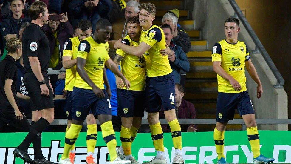 Oxford United players