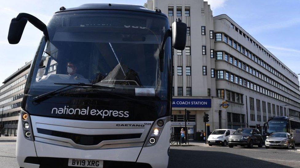 National Express bus