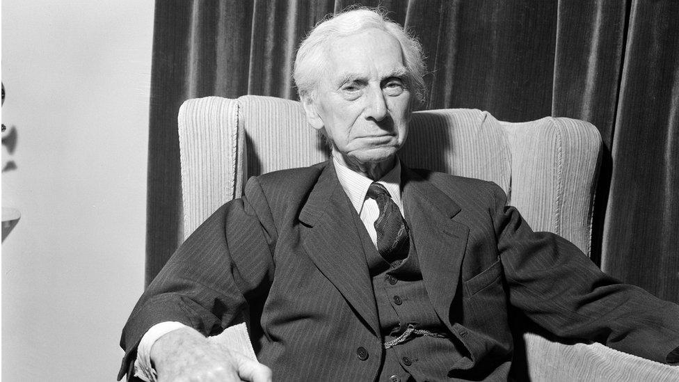 Philosopher, mathematician, Nobel Prize winner - and masterful prose craftsman: Bertrand Russell in 1962 on his ninetieth birthday