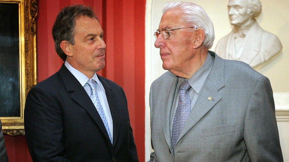 Tony Blair and Ian Paisley