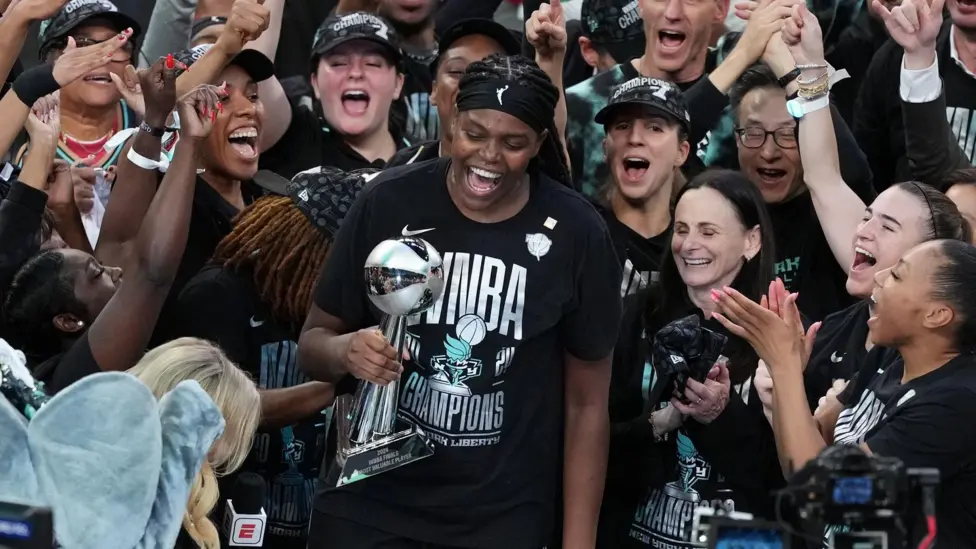 New York Liberty claim first WNBA title with overtime win (bbc.com)