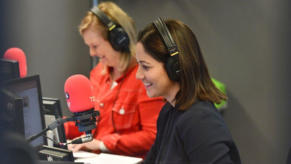 Martha Kearney and Mishal Husain