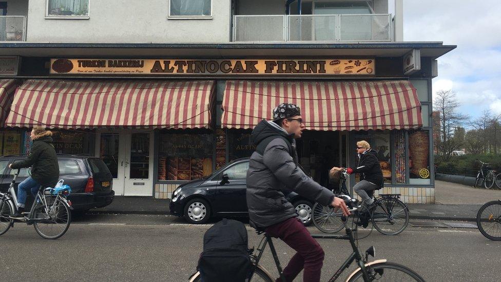 Turkish shop in the Netherlands