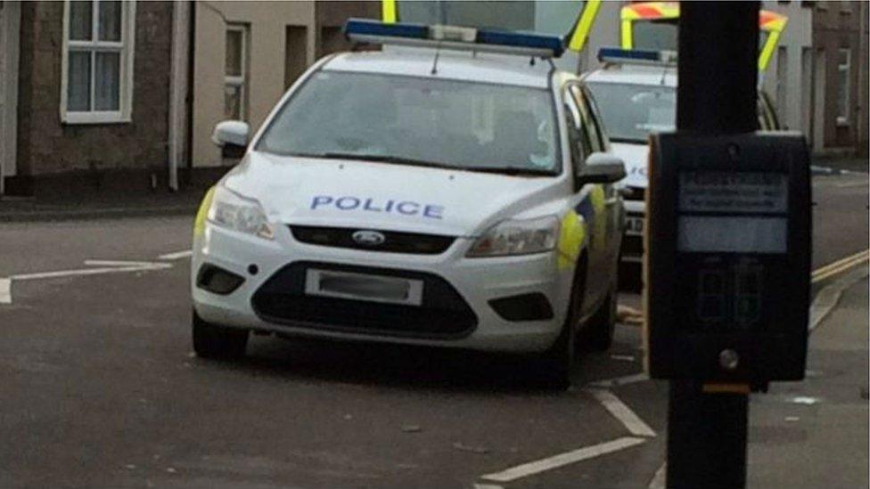Pedestrian crossing on Trevenson Street
