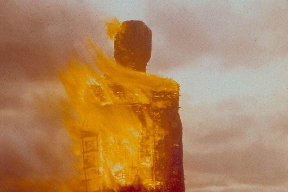 Scene from The Wicker Man