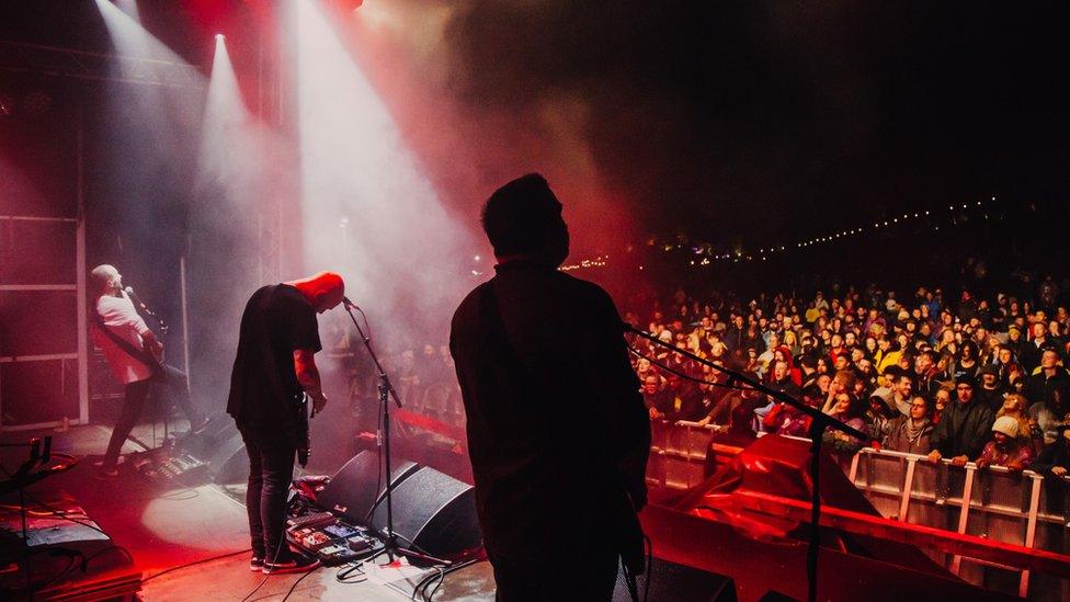 Performers at Stendhal Music festival