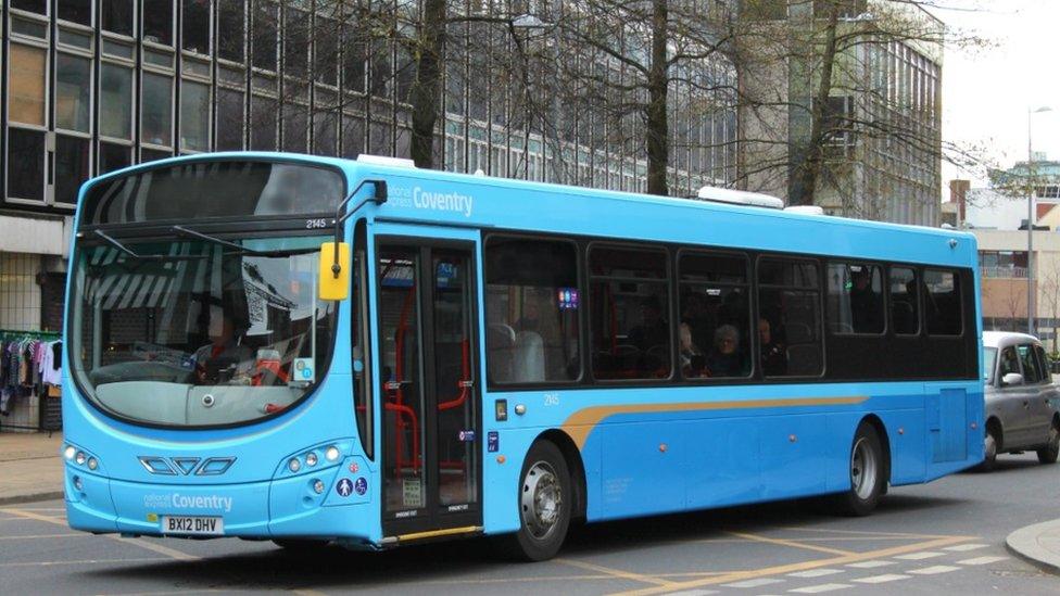 A National Express Coventry bus