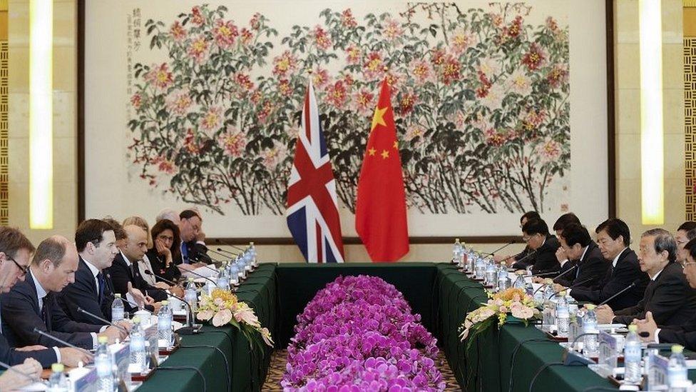 UK China trade talks