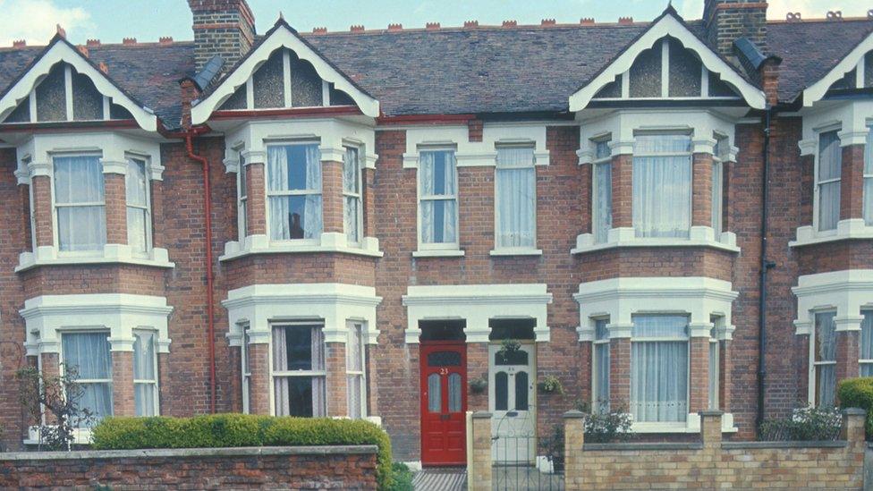 Terraced street