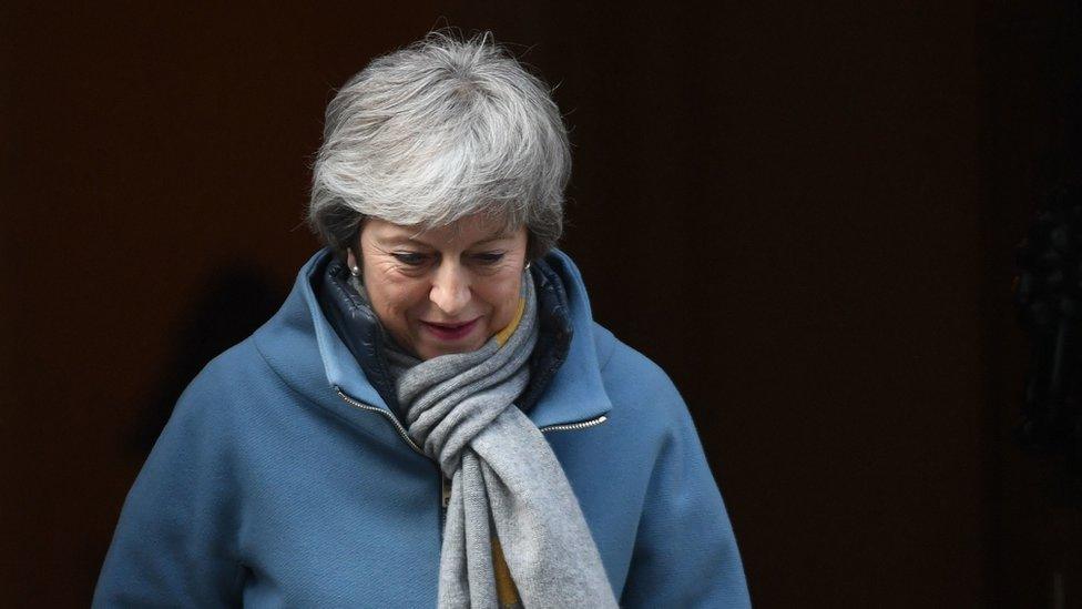 Prime Minister Theresa May leaves 10 Downing Street, London