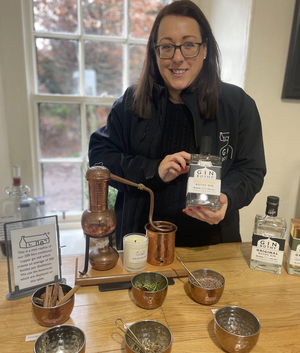 Kim Cameron from Gin Bothy