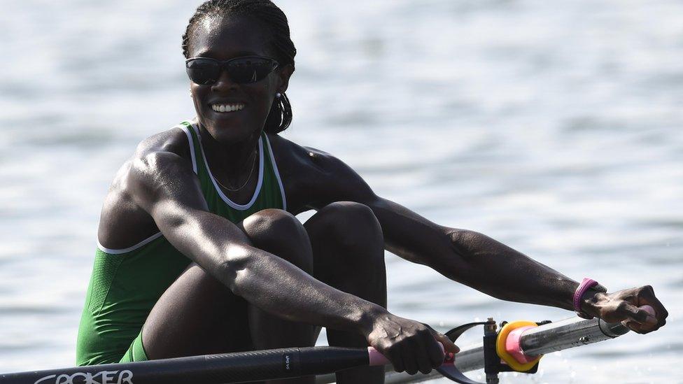 Rower Chierika Ukogu - 9 August 2016 in Rio, Brazil