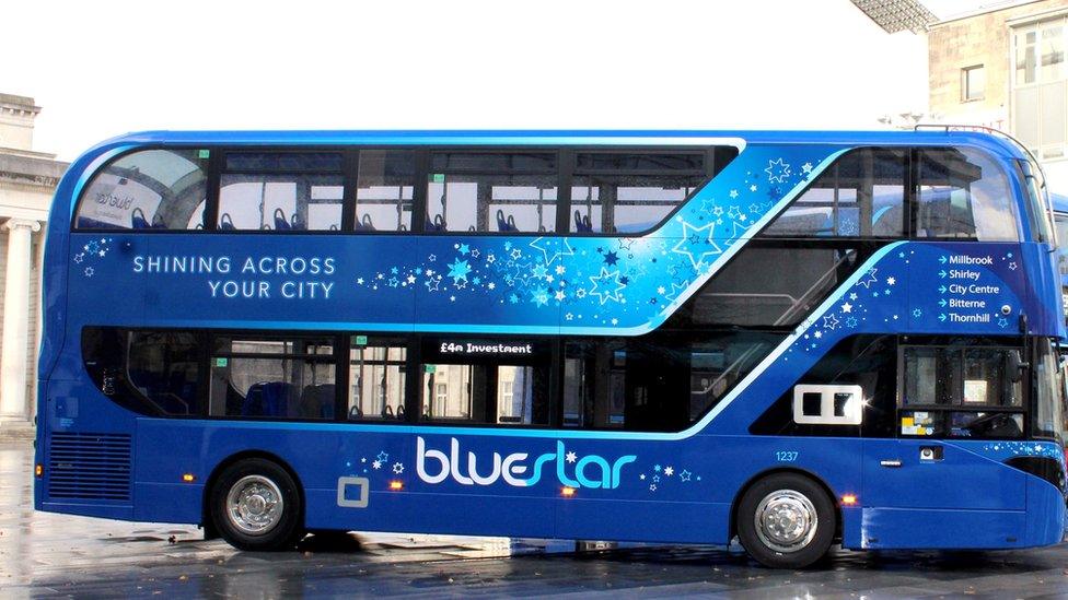 Bluestar bus