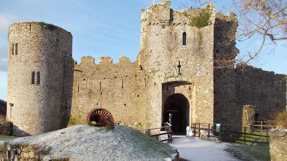 Manorbier Castle