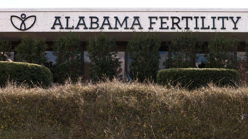 A view shows Alabama Fertility, an IVF clinic in Birmingham, Alabama