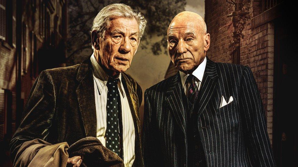 Sir Ian McKellen and Sir Patrick Stewart