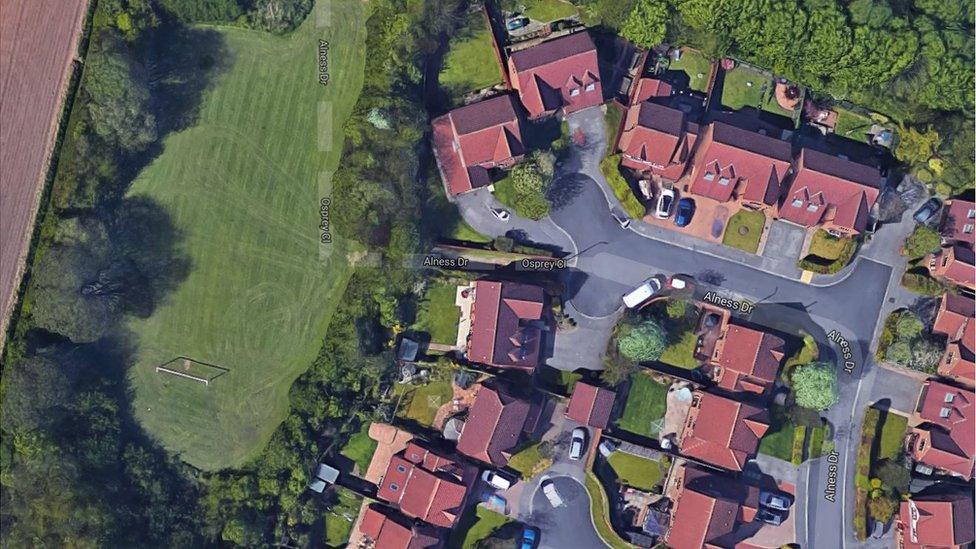 Field behind Alness Drive, York