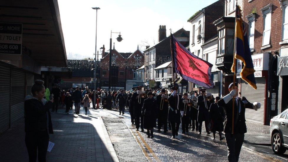 Walsall parade