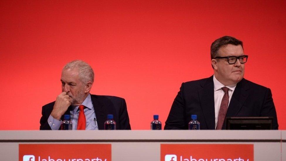 Jeremy Corbyn and Tom Watson