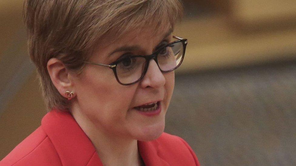 First Minister Nicola Sturgeon