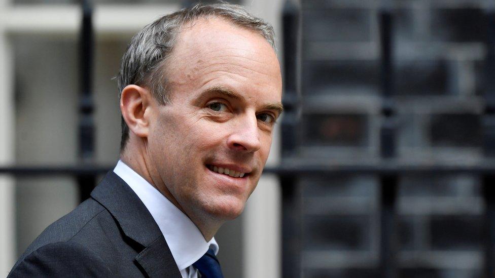 Foreign Secretary Dominic Raab